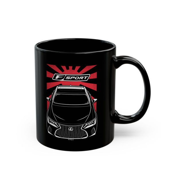 Lexus IS F Sport 2021-2024 Mug - JDM Coffee Mug 11 oz by Auto Art Apparel