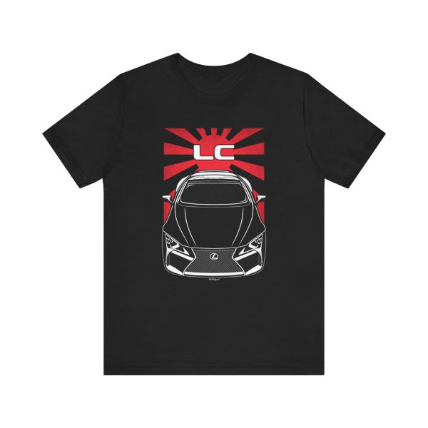 Lexus LC 500 2018-2024 T-shirt - JDM Shirt Black by Auto Art Apparel