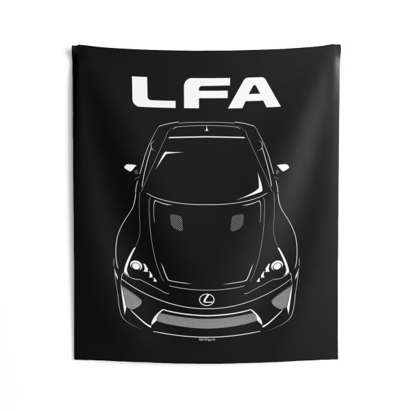 Lexus LFA 2010-2013 Tapestry 50 x 60 inch by Auto Art Apparel