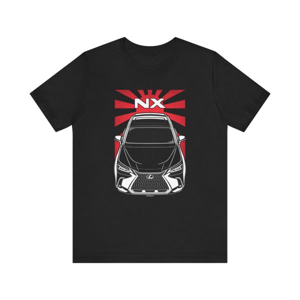 Lexus NX 2022-2024 T-shirt - JDM Shirt Black by Auto Art Apparel