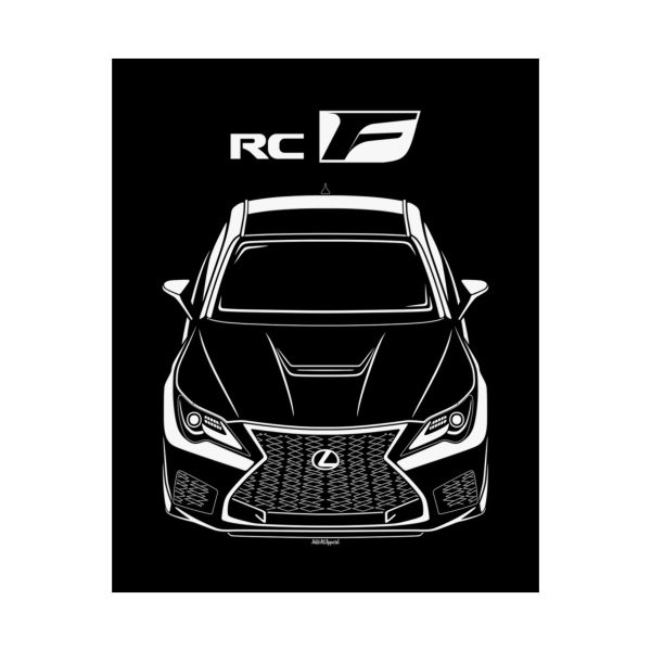 Lexus RC F 2019-2023 Poster 16 x 20 inch by Auto Art Apparel
