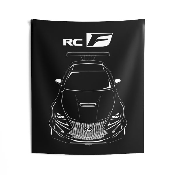 Lexus RC F Body Kit Tapestry 50 x 60 inch by Auto Art Apparel