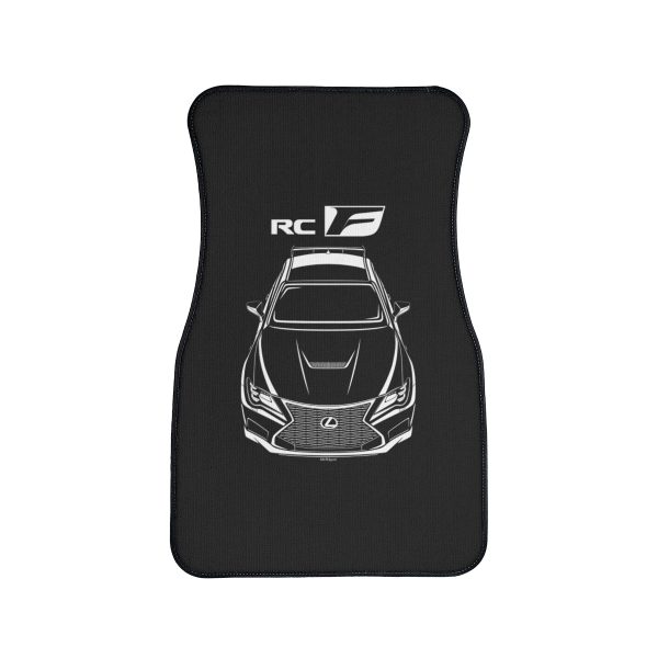 Lexus RC F Track Edition 2019-2023 Car Mat Front Carpet Floor Mats by Auto Art Apparel