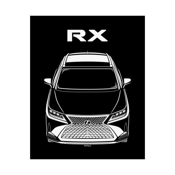Lexus RX 2020-2022 Poster 16 x 20 inch by Auto Art Apparel