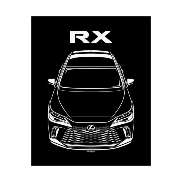 Lexus RX 2023-2024 Poster 16 x 20 inch by Auto Art Apparel