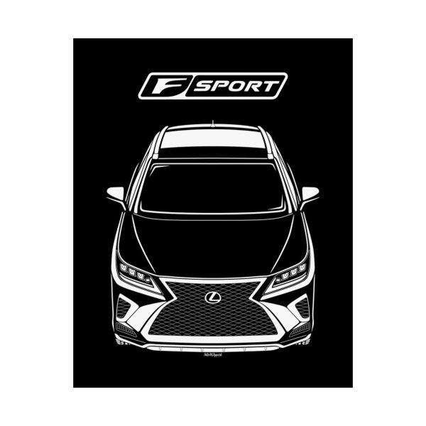 Lexus RX F Sport 2020-2022 Poster 16 x 20 inch by Auto Art Apparel