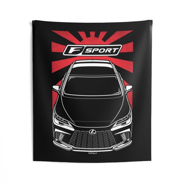 Lexus RX F Sport 2023-2024 Tapestry - JDM Wall Art 50 x 60 inch by Auto Art Apparel
