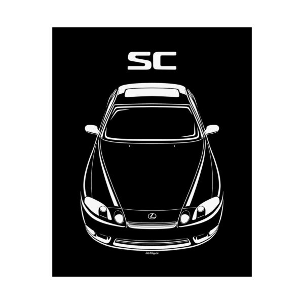 Lexus SC 1997-2000 Poster 16 x 20 inch by Auto Art Apparel