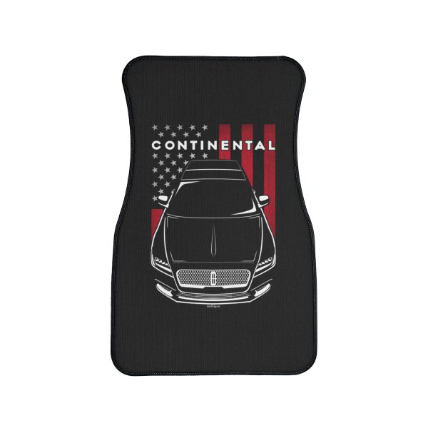 Lincoln Continental 2017-2020 Car Mat - US Flag Floor Mats Front Carpet Floor Mats by Auto Art Apparel