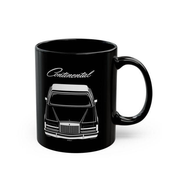 Lincoln Continental Mark V 1977-1979 Mug 11 oz by Auto Art Apparel