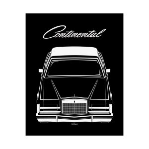 Lincoln Continental Mark V 1977-1979 Poster 16 x 20 inch by Auto Art Apparel