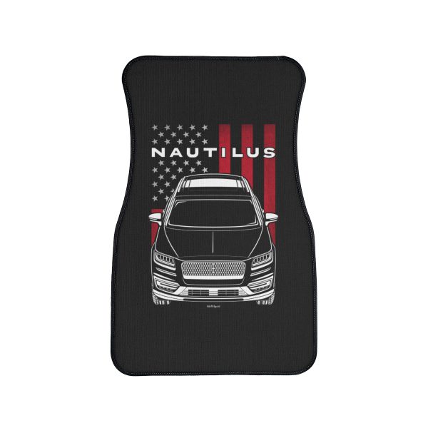 Lincoln Nautilus 2019-2020 Car Mat - US Flag Floor Mats Front Carpet Floor Mats by Auto Art Apparel