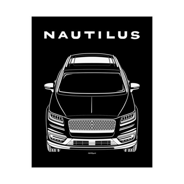 Lincoln Nautilus 2019-2020 Poster 16 x 20 inch by Auto Art Apparel