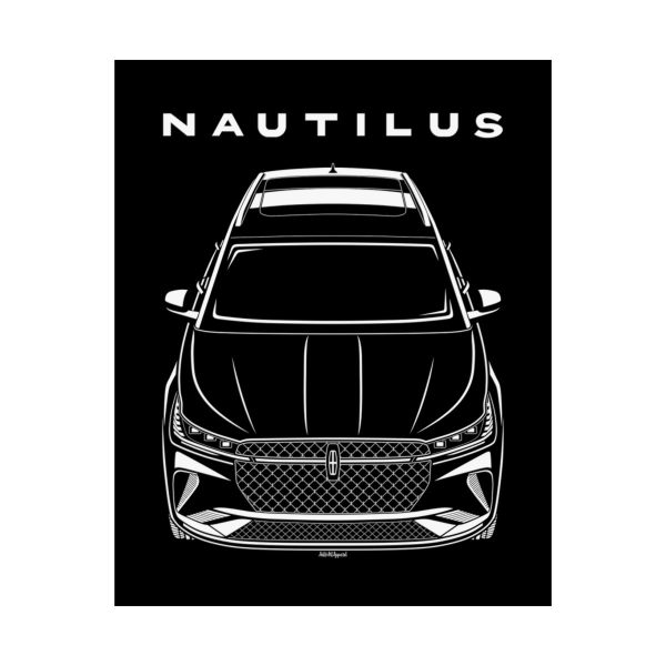 Lincoln Nautilus 2024 Poster 16 x 20 inch by Auto Art Apparel
