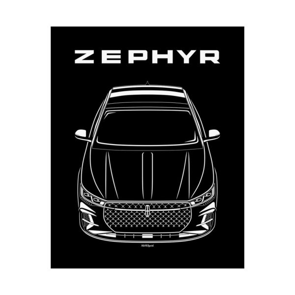 Lincoln Z 2022-2024 Poster 16 x 20 inch by Auto Art Apparel