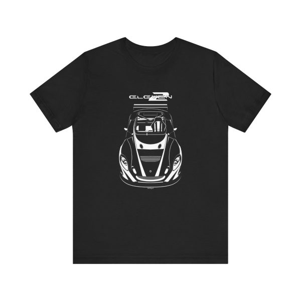 Lotus 2 Eleven T-shirt Black by Auto Art Apparel