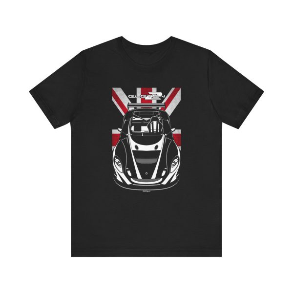 Lotus 2 Eleven T-shirt - UK Flag Shirt by Auto Art Apparel