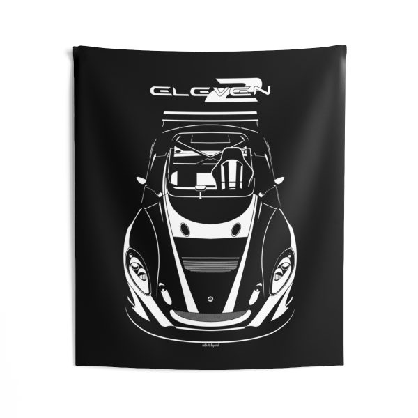 Lotus 2 Eleven Tapestry 50 x 60 inch by Auto Art Apparel