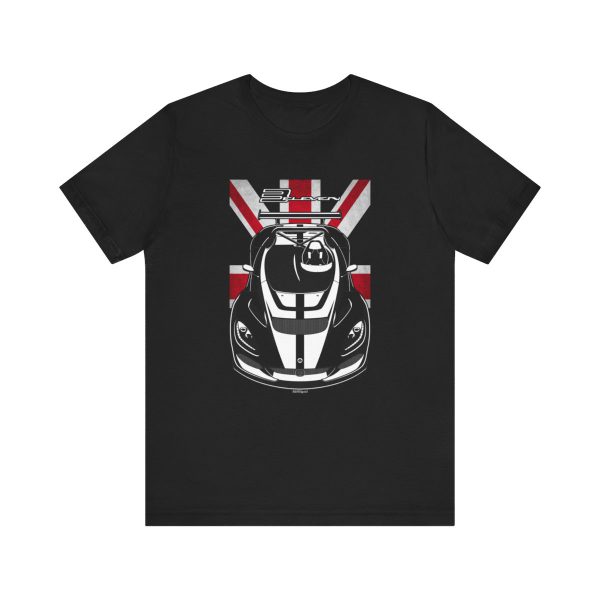 Lotus 3 Eleven T-shirt - UK Flag Shirt by Auto Art Apparel