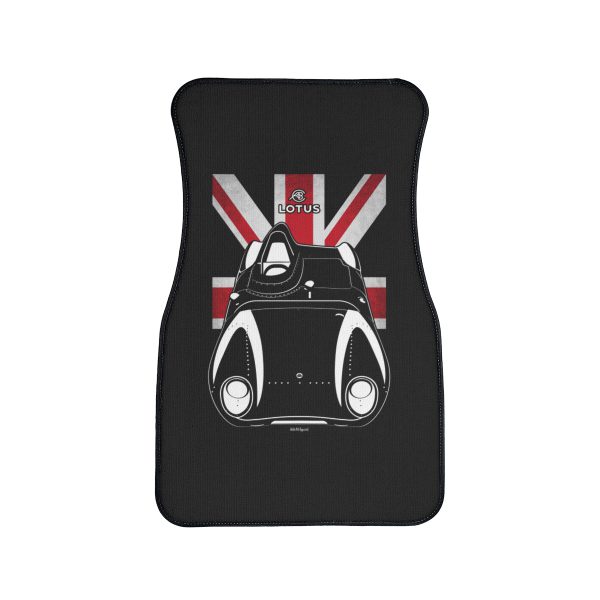 Lotus Eleven Car Mat - UK Flag Floor Mats Front Carpet Floor Mats by Auto Art Apparel