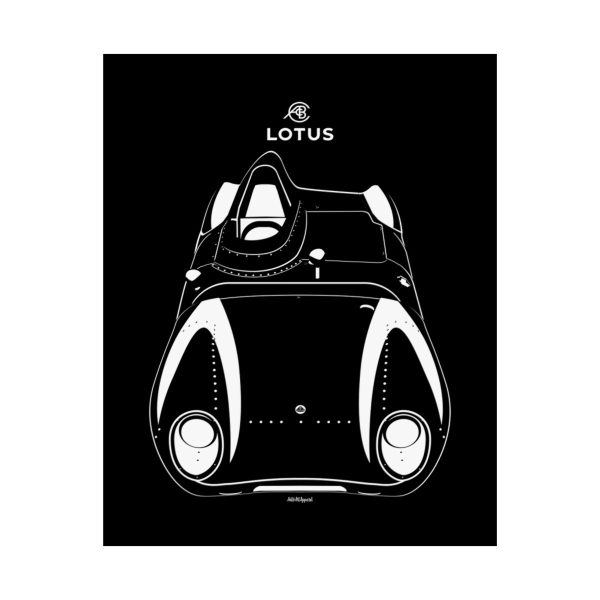 Lotus Eleven Poster 16 x 20 inch by Auto Art Apparel