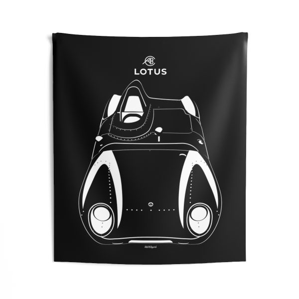 Lotus Eleven Tapestry 50 x 60 inch by Auto Art Apparel