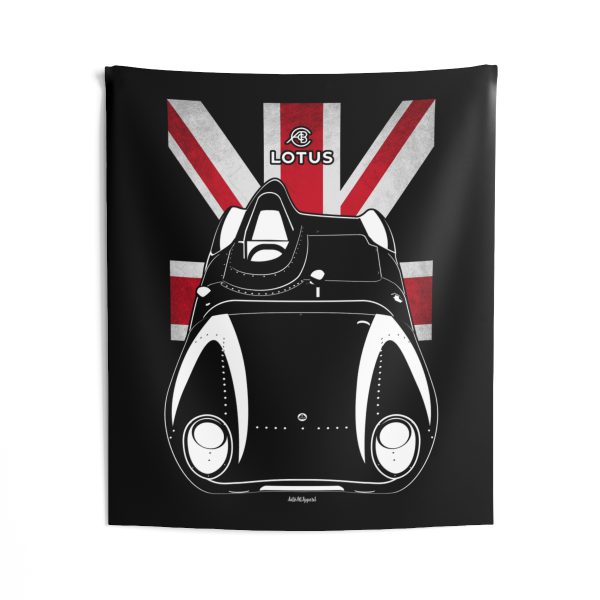 Lotus Eleven Tapestry - UK Flag Wall Art 50 x 60 inch by Auto Art Apparel