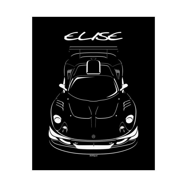 Lotus Elise GT1 Poster 16 x 20 inch by Auto Art Apparel
