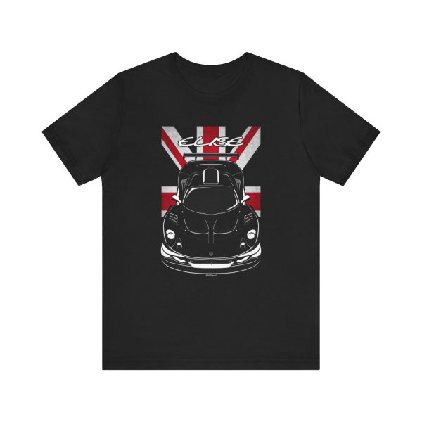 Lotus Elise GT1 T-shirt - UK Flag Shirt by Auto Art Apparel
