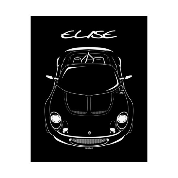 Lotus Elise Series 1 Poster 16 x 20 inch by Auto Art Apparel