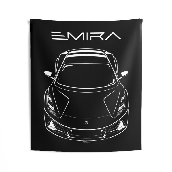 Lotus Emira Tapestry 50 x 60 inch by Auto Art Apparel