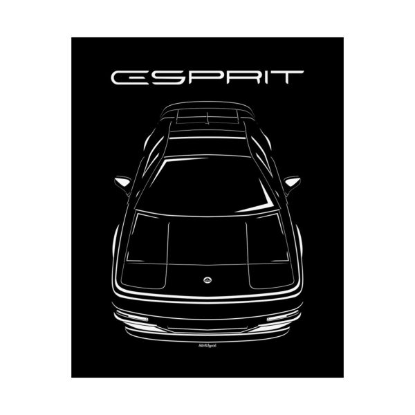 Lotus Esprit V8 Series 4 Poster 16 x 20 inch by Auto Art Apparel