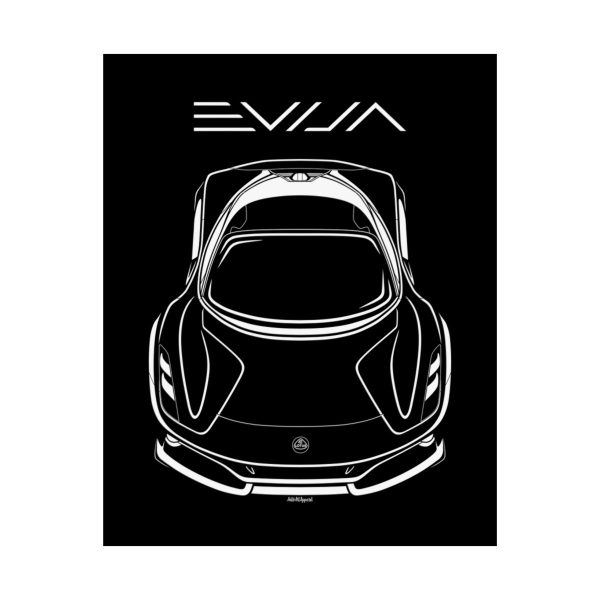 Lotus Evija Poster 16 x 20 inch by Auto Art Apparel