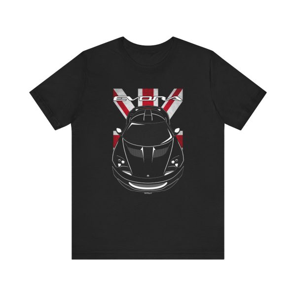 Lotus Evora S T-shirt - UK Flag Shirt by Auto Art Apparel