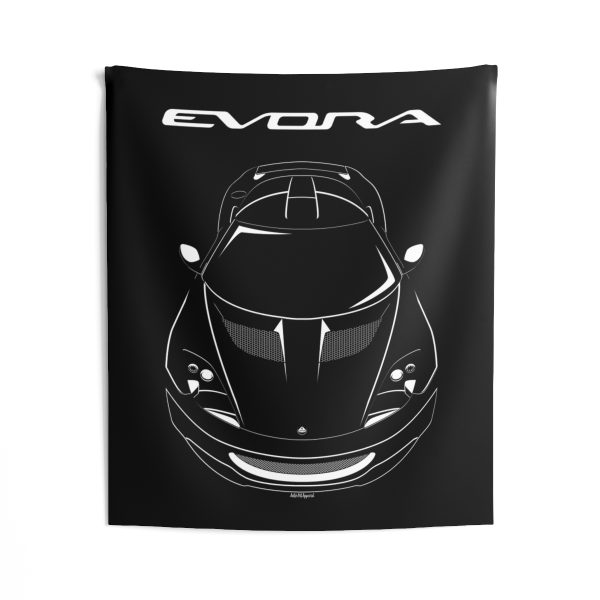Lotus Evora S Tapestry 50 x 60 inch by Auto Art Apparel