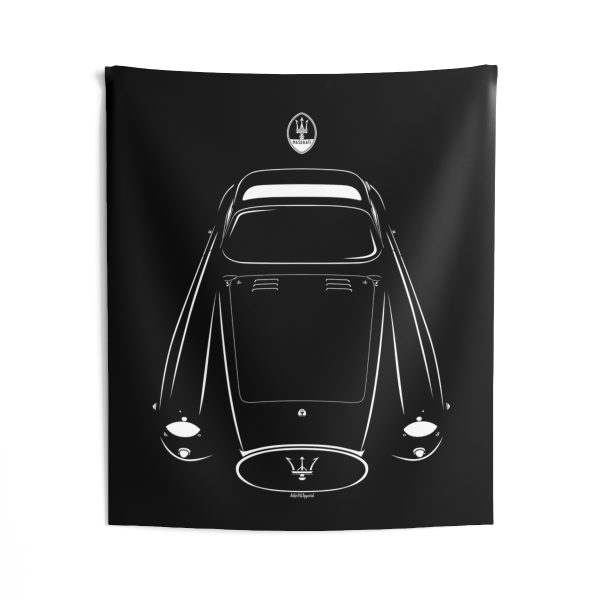 Maserati A6GCS 53 Pininfarina Berlinetta Tapestry 50 x 60 inch by Auto Art Apparel