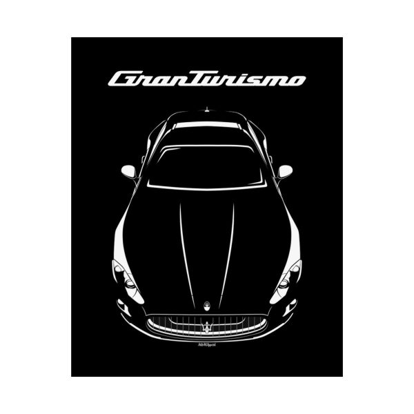 Maserati GranTurismo 2008-2012 Poster 16 x 20 inch by Auto Art Apparel