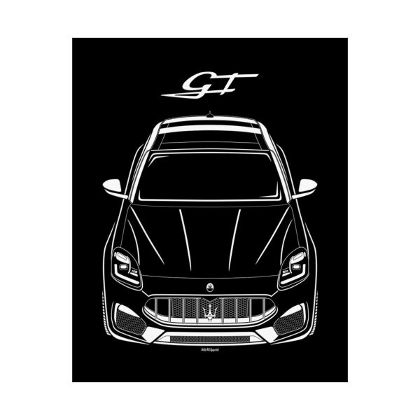 Maserati Grecale GT Poster 16 x 20 inch by Auto Art Apparel