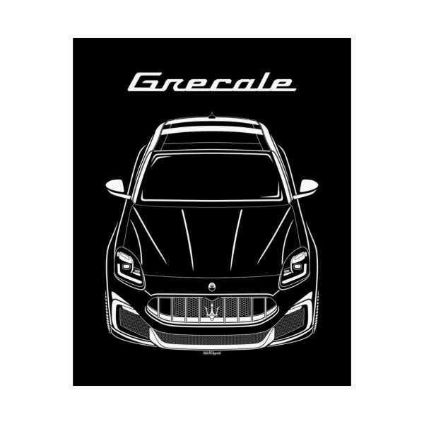 Maserati Grecale Poster 16 x 20 inch by Auto Art Apparel