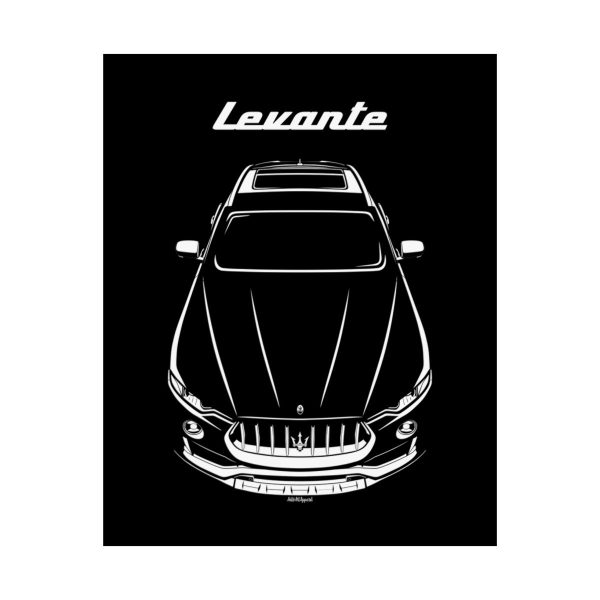 Maserati Levante 2017-2020 Poster 16 x 20 inch by Auto Art Apparel