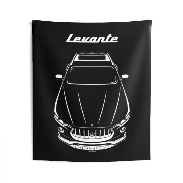Maserati Levante 2017-2020 Tapestry 50 x 60 inch by Auto Art Apparel