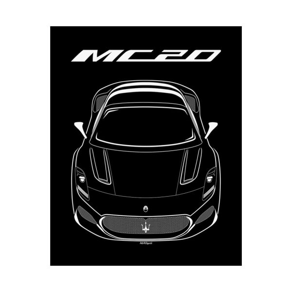 Maserati MC20 Poster 16 x 20 inch by Auto Art Apparel