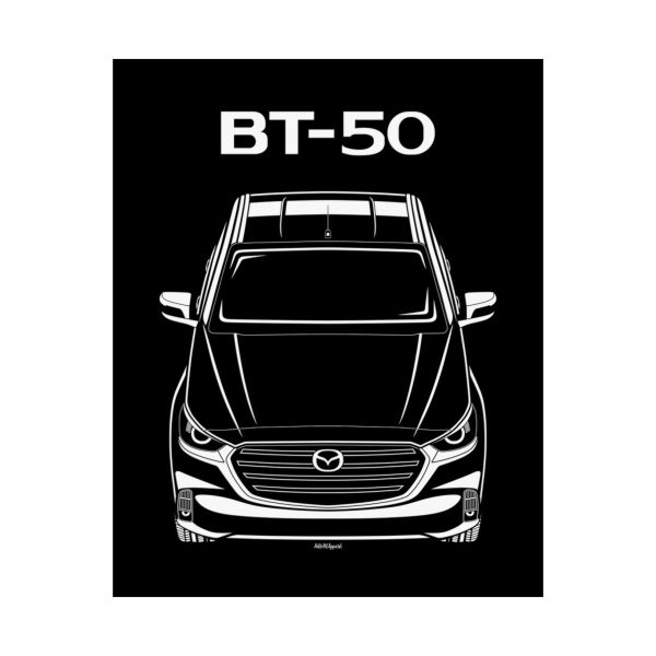 Mazda BT 50 2020-2023 Poster 16 x 20 inch by Auto Art Apparel