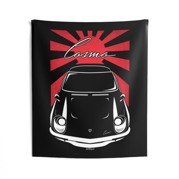 Mazda Cosmo 1968-1972 Tapestry - JDM Wall Art 50 x 60 inch by Auto Art Apparel