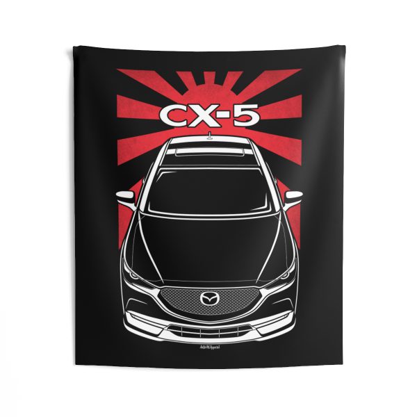 Mazda CX 5 2017-2022 Tapestry - JDM Wall Art 50 x 60 inch by Auto Art Apparel