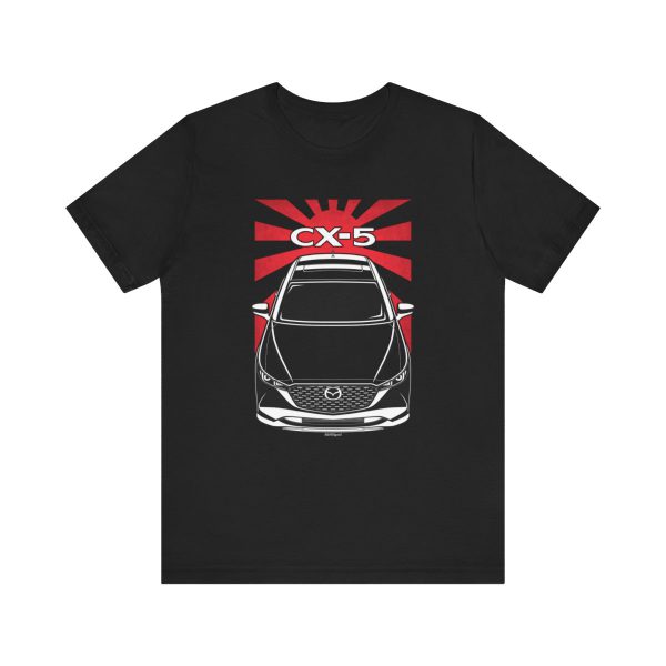 Mazda CX 5 2023-2024 T-shirt - JDM Shirt Black by Auto Art Apparel