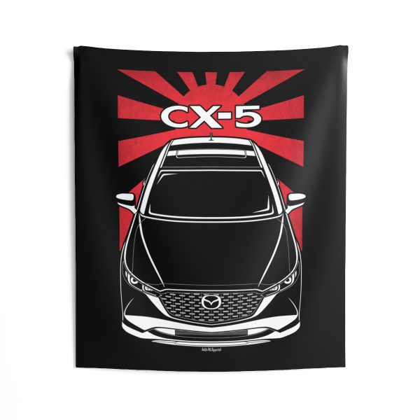 Mazda CX 5 2023-2024 Tapestry - JDM Wall Art 50 x 60 inch by Auto Art Apparel