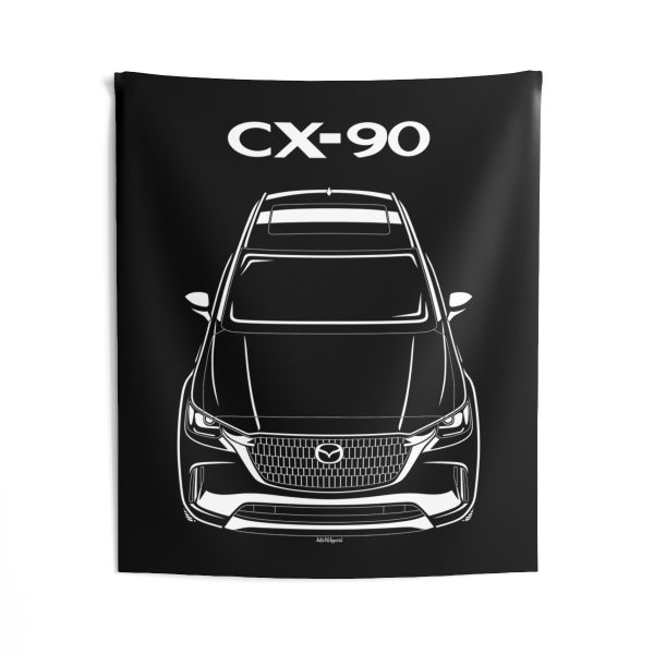 Mazda CX 90 2024 Tapestry 50 x 60 inch by Auto Art Apparel