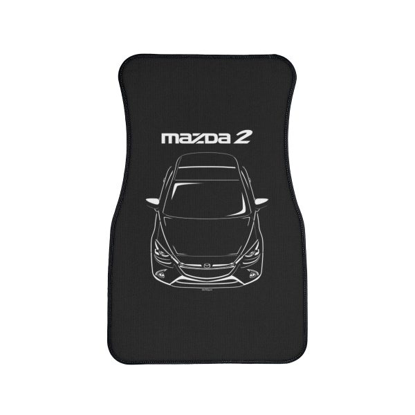 Mazda Mazda2 2014-2020 Car Mat Front Carpet Floor Mats by Auto Art Apparel