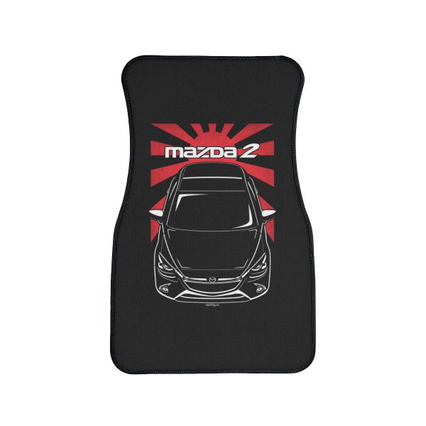 Mazda Mazda2 2014-2020 Car Mat - JDM Floor Mats Front Carpet Floor Mats by Auto Art Apparel